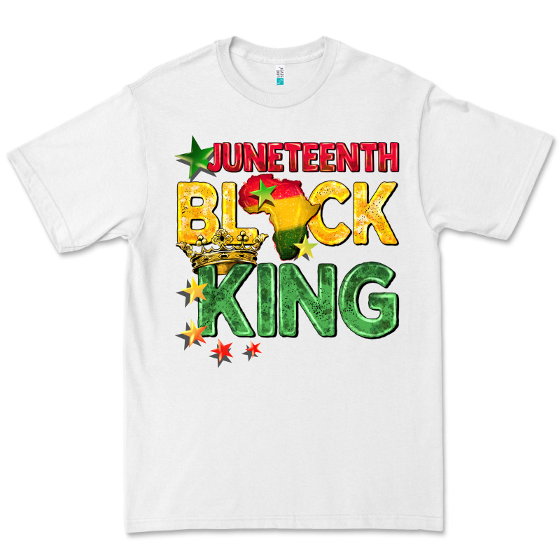 Juneteenth Black King Premium Tee by BarkalooDesign | Teevron