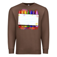 Chestnut crayons add your text Premium Sweatshirt - NancyCooperArtShop