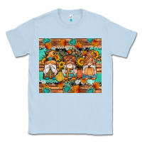 Dusty Blue western fall gnomes tumbler Classic Tee - Artiststas