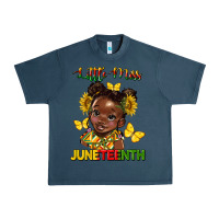 Midnight Navy little miss juneteenth Urban Heavy Tee - HRA Design Shop