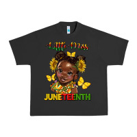 Pigment Black little miss juneteenth Urban Heavy Tee - HRA Design Shop