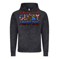Vintage Black it's the guts and it's the glory a hundred stripes Vintage Hoodie - Zillion Design Studio