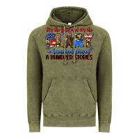 Vintage Olive it's the guts and it's the glory a hundred stripes Vintage Hoodie - Zillion Design Studio