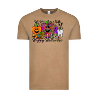 Vintage Coffee happy halloween tooth Vintage Tee - RacoonDesign