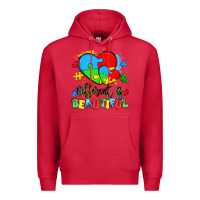 Cardinal different is beautiful Premium Hoodie - Artiststas