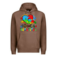 Chestnut different is beautiful Premium Hoodie - Artiststas
