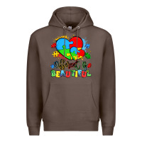 Coffee different is beautiful Premium Hoodie - Artiststas