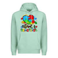 Seafoam different is beautiful Premium Hoodie - Artiststas