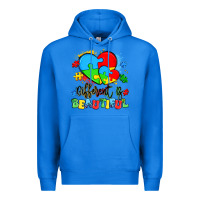True Royal different is beautiful Premium Hoodie - Artiststas