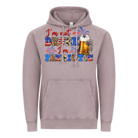 Vintage Zinc i'm not drunk i'm patriotic zillion Vintage Hoodie - Zillion Design Studio