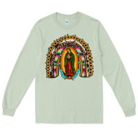 Matcha our lady of Guadalupe rainbow Long Sleeve Tee - JahusDesignShop