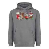Storm christmas tree cake and coffee cups Heavyweight Hoodie - MaliasSmallBusiness