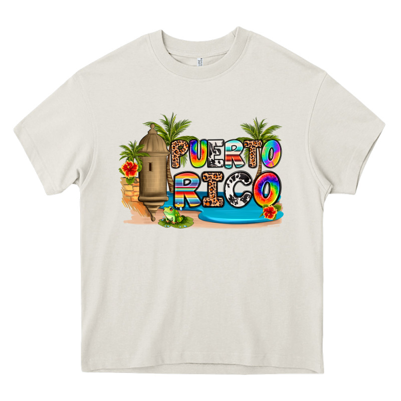 Puerto Rico Heavy Core Tee by Artiststas | Teevron