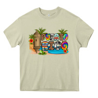 Mossy puerto rico Heavy Core Tee - Artiststas