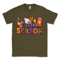 Army Green tis the season basketball Classic Tee - Jasminsmagicworld