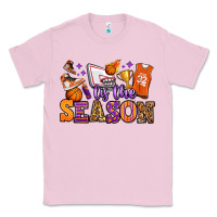 Bubblegum Pink tis the season basketball Classic Tee - Jasminsmagicworld