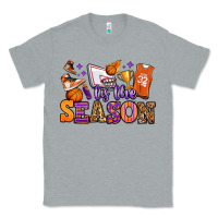 Heather Grey tis the season basketball Classic Tee - Jasminsmagicworld