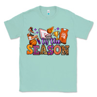 Seafoam tis the season basketball Classic Tee - Jasminsmagicworld