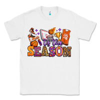 White tis the season basketball Classic Tee - Jasminsmagicworld