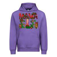 Tulip Christmas Mama Elf Urban Hoodie - NancyCooperArtShop