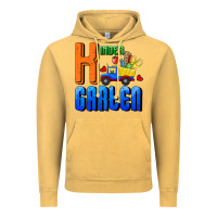 Vintage Mustard kindergarten Vintage Hoodie - RanaPortraitStore