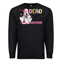 Black dead inside but it's christmas Premium Sweatshirt - MaliasSmallBusiness