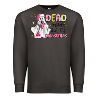 Smoke dead inside but it's christmas Premium Sweatshirt - MaliasSmallBusiness