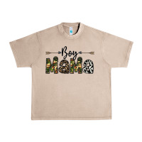 French Oak boy mama Urban Heavy Tee - CowhideDigitalArt