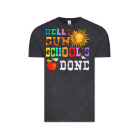Vintage Black hello sun schools done Vintage Tee - HRA Design Shop
