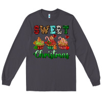 Smoke sweet Christmas with cupcake Long Sleeve Tee - AdoDesignShop