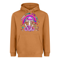 Meerkat grow your own way crystal and mushroom Heavyweight Hoodie - MaliasSmallBusiness