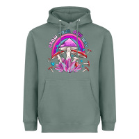 Sage grow your own way crystal and mushroom Heavyweight Hoodie - MaliasSmallBusiness