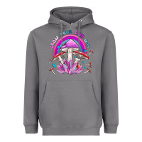 Storm grow your own way crystal and mushroom Heavyweight Hoodie - MaliasSmallBusiness