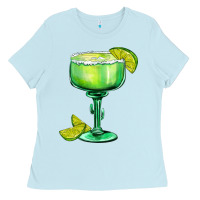 Baby Blue mexican margarita Ladies Tee - AdoDesignShop