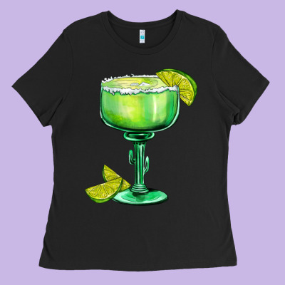 Mexican Margarita Ladies Tee Designed By Adodesignshop