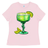 Bubblegum Pink mexican margarita Ladies Tee - AdoDesignShop