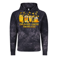 Cloud Black Childhood Cancer Awareness Coffee Cups Vintage Hoodie - texasbilliewilder
