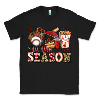 Black tis the season baseball Classic Tee - Jasminsmagicworld