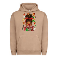 Pigment Burro santa's favorite para afro messy bun Urban Hoodie - texasbilliewilder