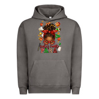 Pigment Tornado santa's favorite para afro messy bun Urban Hoodie - texasbilliewilder