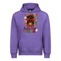 Tulip santa's favorite para afro messy bun Urban Hoodie - texasbilliewilder