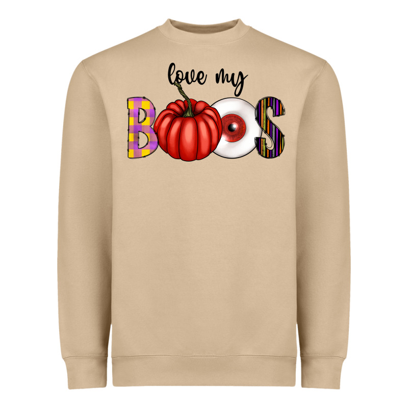 Love My Boos Heavyweight Sweatshirt by CowhideDigitalArt | Teevron
