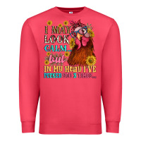 Cardinal i may look calm but in my head i pecked you three Premium Sweatshirt - NancyCooperArtShop