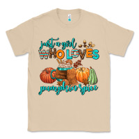 Mushroom just a girl who loves pumpkin spice Classic Tee - AdoDesignShop