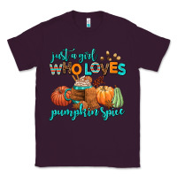 Plum just a girl who loves pumpkin spice Classic Tee - AdoDesignShop