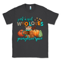 Smoke just a girl who loves pumpkin spice Classic Tee - AdoDesignShop