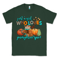 Sports Green just a girl who loves pumpkin spice Classic Tee - AdoDesignShop