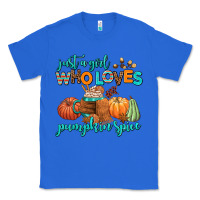 True Royal just a girl who loves pumpkin spice Classic Tee - AdoDesignShop
