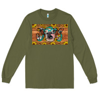 Army Green joy sippy cup Long Sleeve Tee - Artiststas