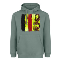 Sage softball brushstroke Heavyweight Hoodie - NancyCooperArtShop